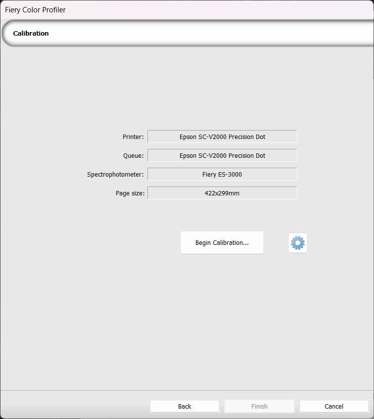 Fiery Color Profiler