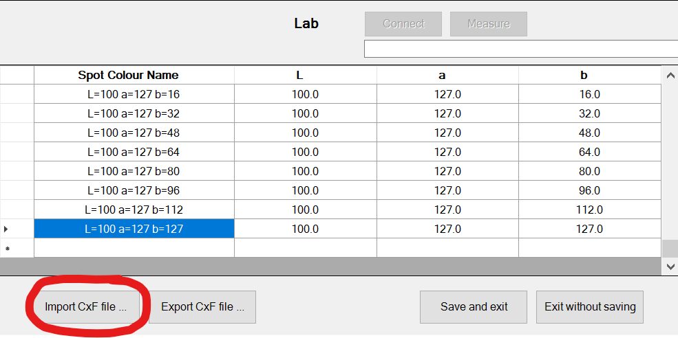 CxF Files and Spot Color Matching